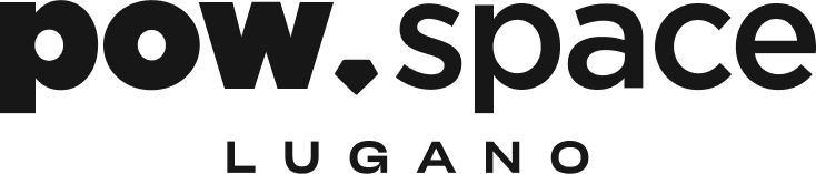 PoW.Space Lugano Logo Dark